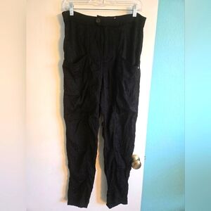 Scotch & Soda Joshy Black Cargo Pants Size Large